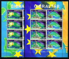 GIBRALTAR MI-NR. 683-686 GESTEMPELT(USED) KLB EUROPA 1994 ENTDECKUNGEN Und ERFINDUNGEN - 1994