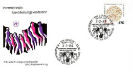 UNO GENF MI-NR. 119 FDC WELTBEVÖLKERUNGSKONFERENZ - FDC