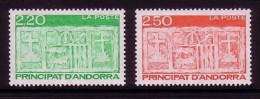 ANDORRA FRANZÖSISCH MI-NR. 431-432 POSTFRISCH(MINT) FREIMARKEN WAPPEN - Nuevos