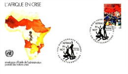 UNO WIEN MI-NR. 55 FDC AFRIKA In NOT 1986 - FDC