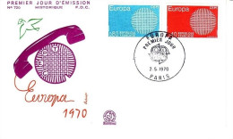 FRANKREICH MI-NR. 1710-1711 FDC CEPT 1970 - 1970