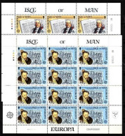 INSEL MAN MI-NR. 213-214 POSTFRISCH(MINT) KLEINBOGENSATZ EUROPA 1982 - HISTORISCHE EREIGNISSE - 1982