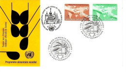 UNO WIEN MI-NR. 32-33 FDC WFP WELTERNÄHRUNGSPROGRAMM - Other & Unclassified