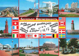 73968225 BREMERHAVEN Teilansichten Seestadt Hafen Columbuskaje Leuchtturm Nation - Bremerhaven