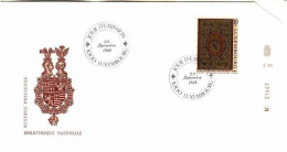 LUXEMBOURG MI-NR. 1137 FDC NATIONALBIBLIOTHEK - FDC