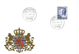 LUXEMBOURG MI-NR. 1263 FDC GROSSHERZOG - FDC