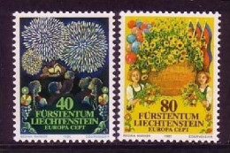 LIECHTENSTEIN MI-NR. 764-765 POSTFRISCH(MINT) EUROPA 1981 FOLKLORE - 1981