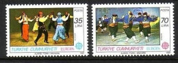 TÜRKEI MI-NR. 2546-2547 POSTFRISCH(MINT) EUROPA 1981 FOLKLORE - 1981