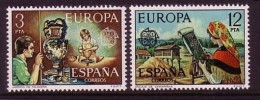 SPANIEN MI-NR. 2209-2210 POSTFRISCH(MINT) EUROPA 1976 - KUNSTHANDWERK - 1976