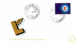 LUXEMBOURG MI-NR. 774 FDC MESSE LUXEMBURG - FDC