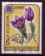 ÖSTERREICH MI-NR. 1848 GESTEMPELT EUROPA 1986 UMWELTSCHUTZ KÜCHENSCHELLE - 1986