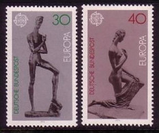 DEUTSCHLAND MI-NR. 804-805 POSTFRISCH(MINT) EUROPA 1974 SKULPTUREN LEHMBRUCK - 1974