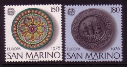 SAN MARINO MI-NR. 1119-1120 POSTFRISCH(MINT) EUROPA 1976 - KUNSTHANDWERK - 1976