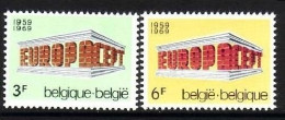 BELGIEN MI-NR. 1546-1547 POSTFRISCH(MINT) EUROPA 1969 - EUROPA CEPT - 1969