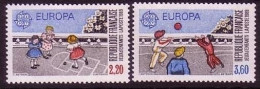 FRANKREICH MI-NR. 2716-2717 POSTFRISCH EUROPA 1989 - KINDERSPIELE - 1989