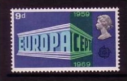 GROSSBRITANNIEN MI-NR. 512 POSTFRISCH(MINT) EUROPA 1969 - EUROPA CEPT - 1969