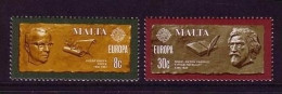 MALTA MI-NR. 615-616 POSTFRISCH(MINT) EUROPA 1980 PERSÖNLICHKEITEN - 1980