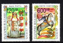 BULGARIEN MI-NR. 4274-4275 POSTFRISCH EUROPA 1997 - SAGEN Und LEGENDEN - 1997