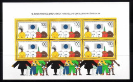 DEUTSCHLAND BLOCK 21 POSTFRISCH(MINT) INTERNATIONALE BRIEFMARKENAUSSTELLUNG DER JUGEND DÜSSELDORF - Philatelic Exhibitions