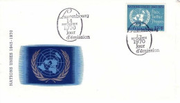 LUXEMBOURG MI-NR. 813 FDC UNO - FDC