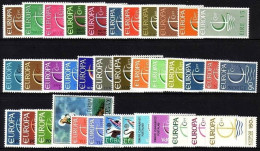 EUROPA CEPT JAHRGANG 1966 POSTFRISCH(MINT) 19 WERTE - 1966