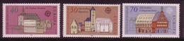 DEUTSCHLAND MI-NR. 969-971 POSTFRISCH(MINT) EUROPA 1978 - BAUDENKMÄLER RATHÄUSER - 1978