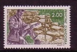 ANDORRA FRANZÖSISCH MI-NR. 385 POSTFRISCH(MINT) WANDERN 1987 - Nuevos