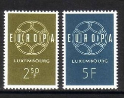 LUXEMBOURG MI-NR. 609-610 POSTFRISCH(MINT) EUROPA 1959 - 1959