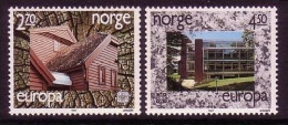 NORWEGEN MI-NR. 965-966 POSTFRISCH(MINT) EUROPA 1987 MODERNE ARCHITEKTUR - 1987