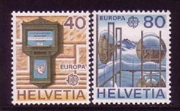 SCHWEIZ MI-NR. 1154-1155 POSTFRISCH(MINT) EUROPA 1979 POST- Und FERNMELDEWESEN BRIEFKASTEN - 1979