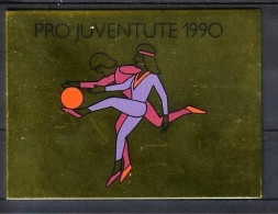 SCHWEIZ MH 0-88 GESTEMPELT(USED) PRO JUVENTUTE 1990 - Carnets