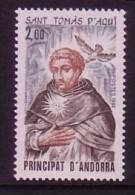 ANDORRA FRANZÖSISCH MI-NR. 330 POSTFRISCH(MINT) THOMAS Von AQUIN THEOLOGE 1982 - Nuevos