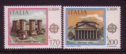 ITALIEN MI-NR. 1607-1608 POSTFRISCH(MINT) EUROPA 1978 BAUDENKMÄLER CASTEL - 1978
