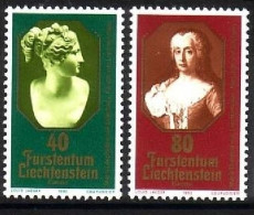 LIECHTENSTEIN MI-NR. 741-742 POSTFRISCH(MINT) EUROPA 1980 BEDEUTENDE PERSÖNLICHKEITEN - 1980