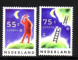 NIEDERLANDE MI-NR. 1409-1410 POSTFRISCH(MINT) EUROPA 1991 - EUROPÄISCHE WELTRAUMFAHRT - 1991