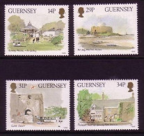 GUERNSEY MI-NR. 369-372 POSTFRISCH(MINT) MUSEEN 1986 - Guernesey