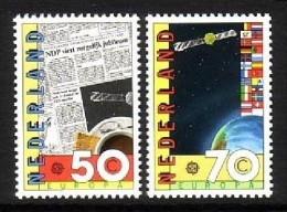 NIEDERLANDE MI-NR. 1232-1233 POSTFRISCH(MINT) EUROPA 1983 GROSSE WERKE NACHRICHTENSATELLIT ECS - 1983