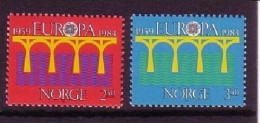 NORWEGEN MI-NR. 904-905 POSTFRISCH(MINT)H EUROPA 1984 BRÜCKE - 1984