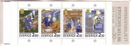 SCHWEDEN MH 116 POSTFRISCH(MINT) STOCKHOLMIA '86 - 350 JAHRE SCHWEDISCHE POST - 1981-..