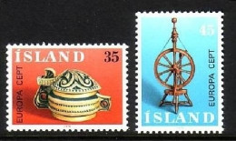 ISLAND MI-NR. 514-515 POSTFRISCH(MINT) EUROPA 1976 - KUNSTHANDWERK - 1976