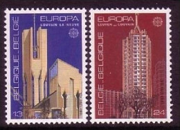 BELGIEN MI-NR. 2303-2304 POSTFRISCH(MINT) EUROPA 1987 - MODERNE ARCHITEKTUR - Unused Stamps