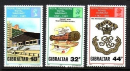 GIBRALTAR MI-NR. 538-540 POSTFRISCH(MINT) PIONIER REGIMENT - WAPPEN - Gibraltar