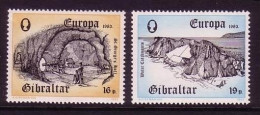GIBRALTAR MI-NR. 463-464 POSTFRISCH(MINT) EUROPA 1983 - GROSSE WERKE - 1983