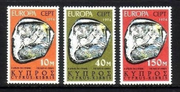 ZYPERN MI-NR. 409-411 POSTFRISCH(MINT) EUROPA 1974 SKULPTUREN - 1974