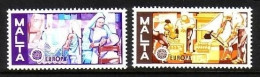 MALTA MI-NR. 532-533 POSTFRISCH(MINT) EUROPA 1976 - KUNSTHANDWERK - Malte