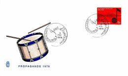 LUXEMBOURG MI-NR. 932 FDC MUSIKALISCHE JUGEND TROMMEL - FDC