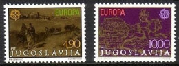 JUGOSLAWIEN MI-NR. 1787-1788 POSTFRISCH(MINT) EUROPA 1979 - POST- Und FERNMELDEWESEN - 1979