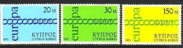 ZYPERN MI-NR. 359-361 POSTFRISCH(MINT) EUROPA 1971 KETTE - 1971