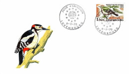 LUXEMBOURG MI-NR. 806 FDC VOGELSCHUTZ 1970 WINTERGOLDHÄHNCHEN - FDC