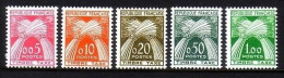 FRANKREICH MI-NR. 93-97 POSTFRISCH(MINT) PORTOMARKEN WEIZENGARBEN - 1960-.... Postfris